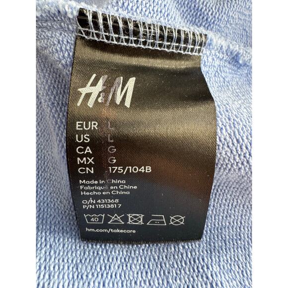 H&M x Mugler 100% Cotton Oversized Batwing Hoodie - Picture 9 of 10